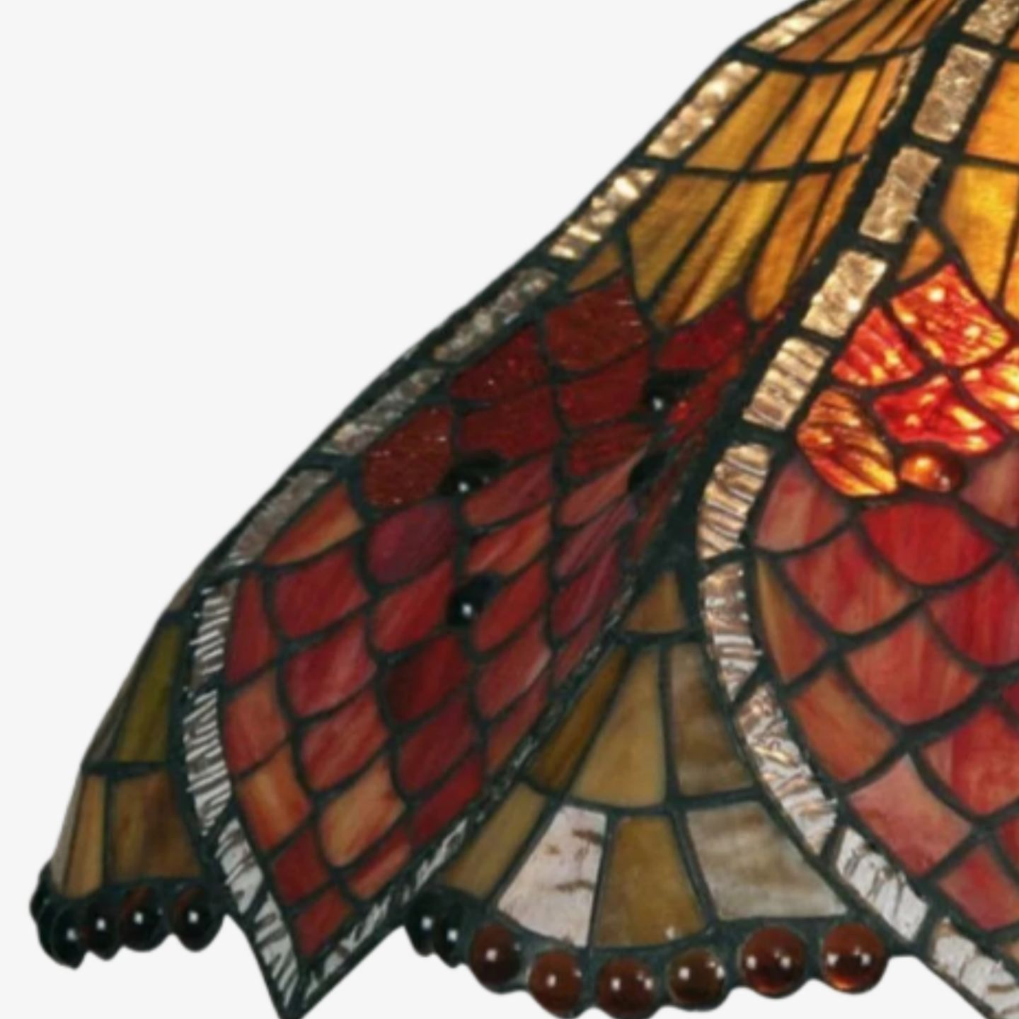 TF Orsino Decorative Tiffany Style Floor Lamp - Artistic Stained Glass Lamp K1826