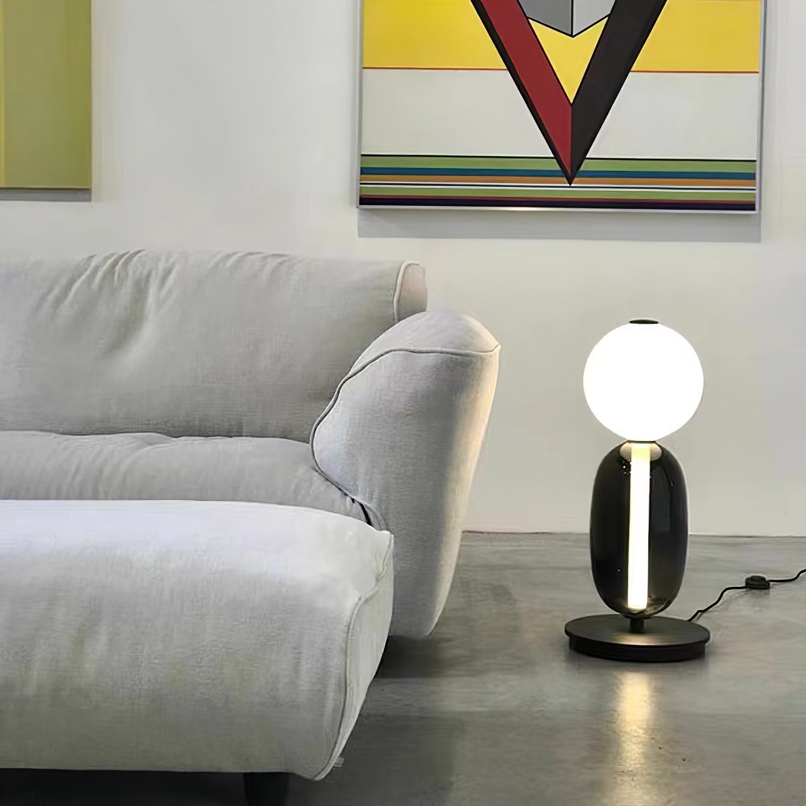 Nordic Minimalist Creative Luxury Gourd Glass Table Lamp K291