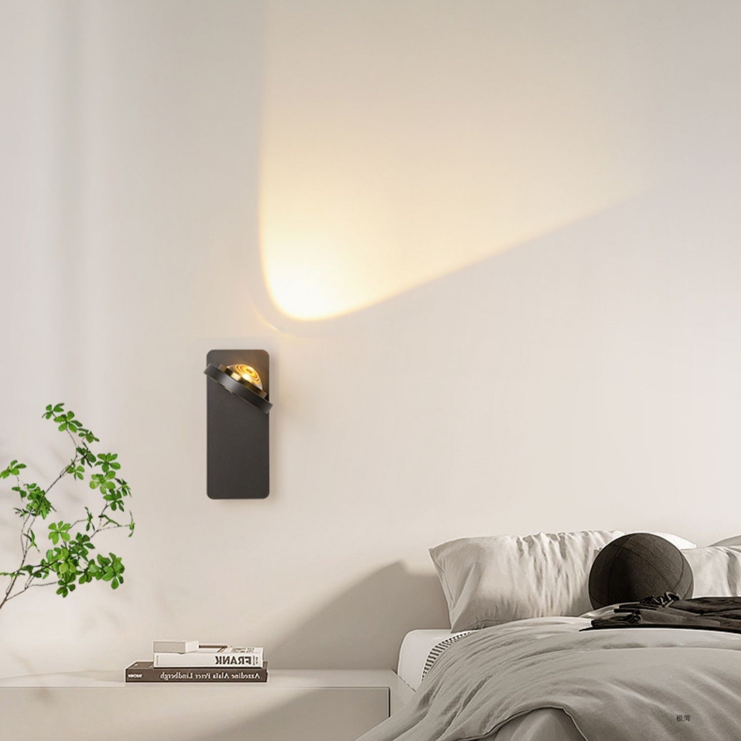 Modern Metal Rotatable Bedside LED Wall Lamp K183