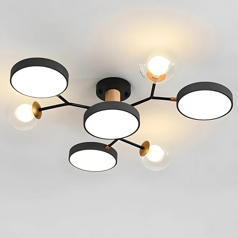 Nordic Multi Heads Branch Ceiling Light For Bedroom K936
