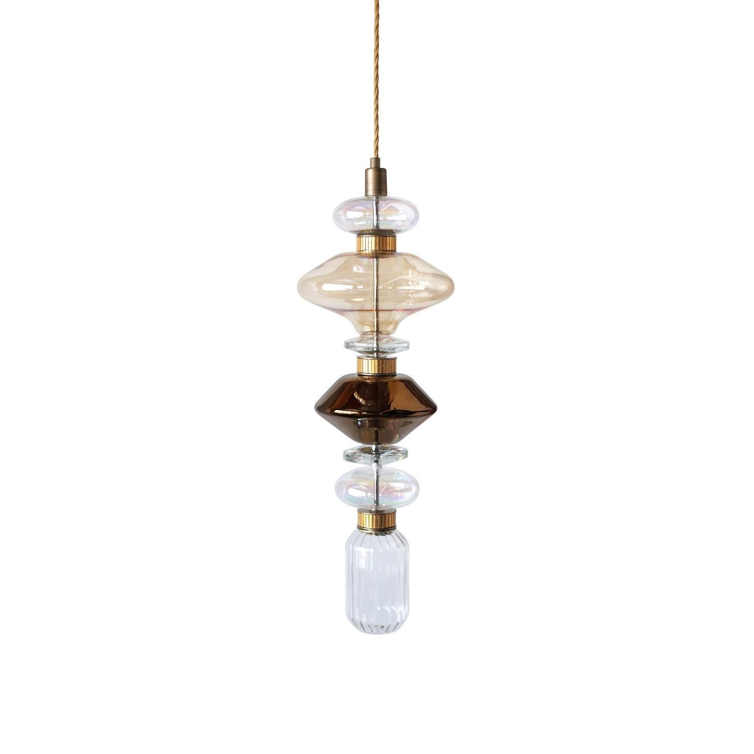 Modern Elegant Ballet Glass Pendant Light K904