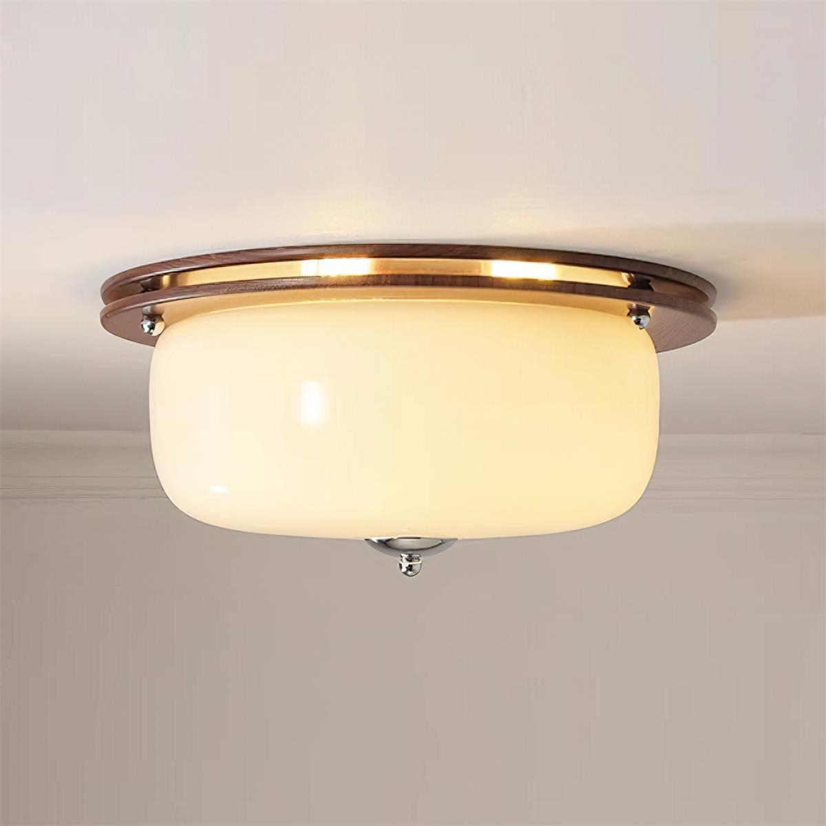Justice Glass Ceiling Lamp D30