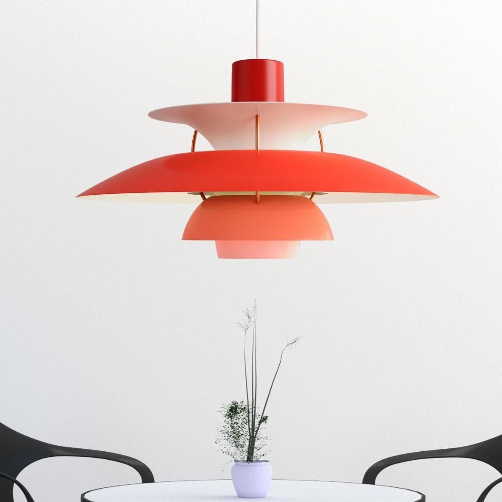Scandinavian Multilayer Metal Pendant Light K84
