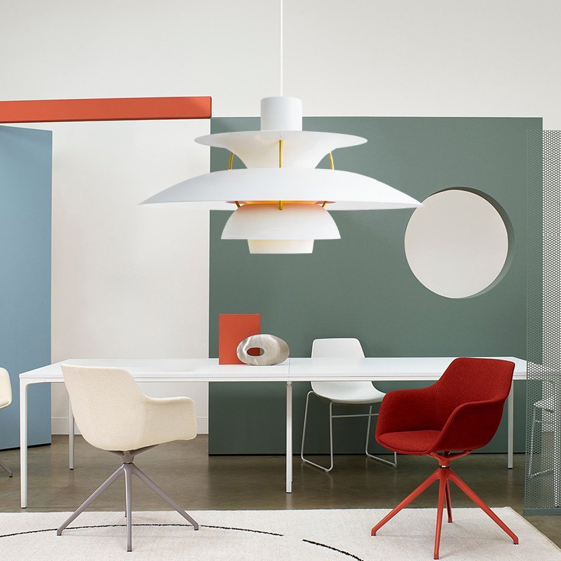 Scandinavian Multilayer Metal Pendant Light K84