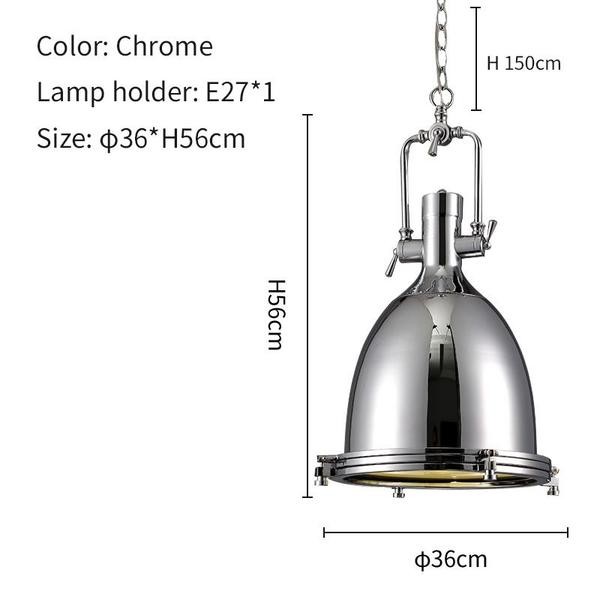 Industrial Country metal pendant light