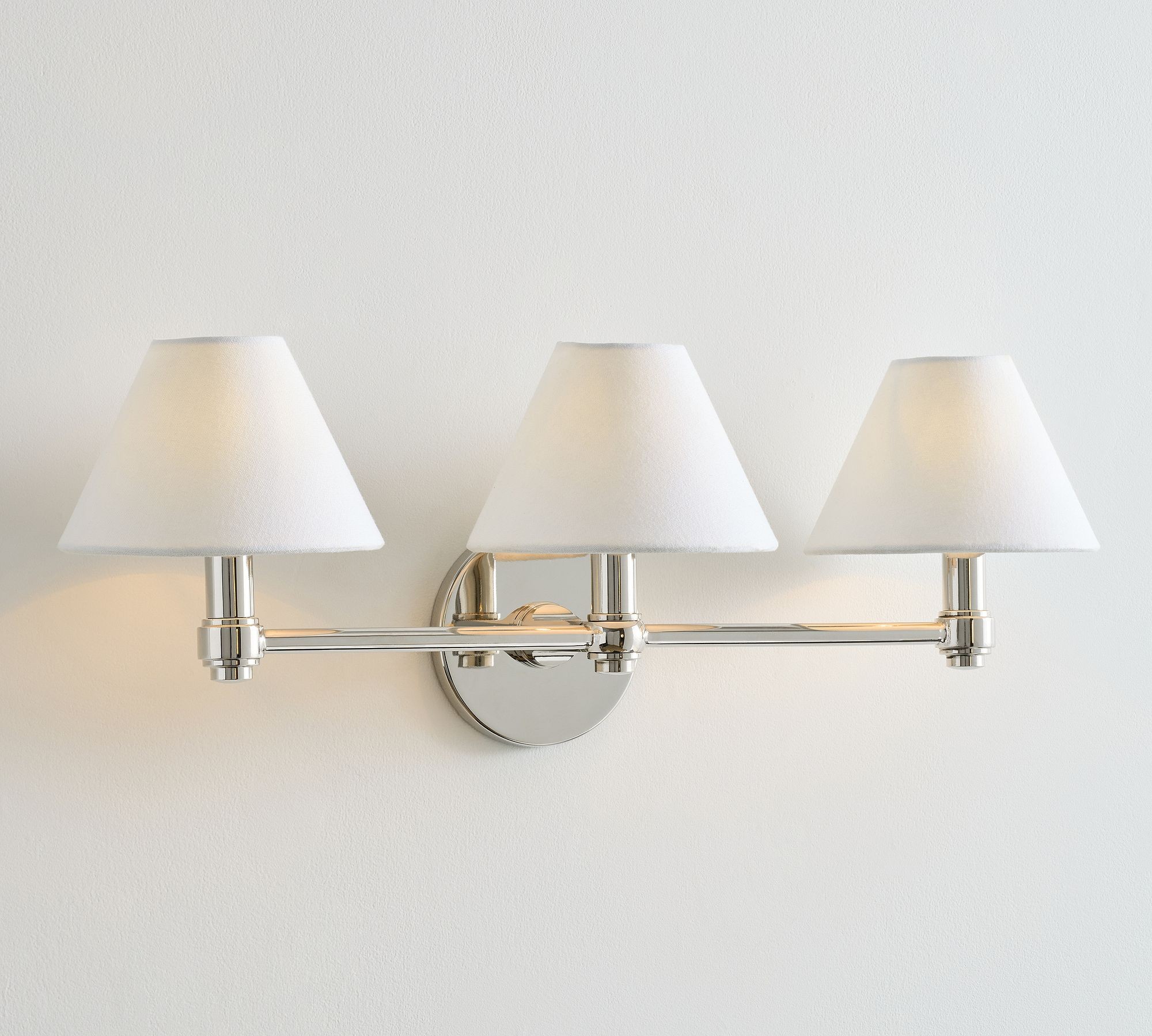 Roven Sculptural Wall Sconce - Modern Industrial Single or Triple Vanity Light for Bathroom & Hallway K1562