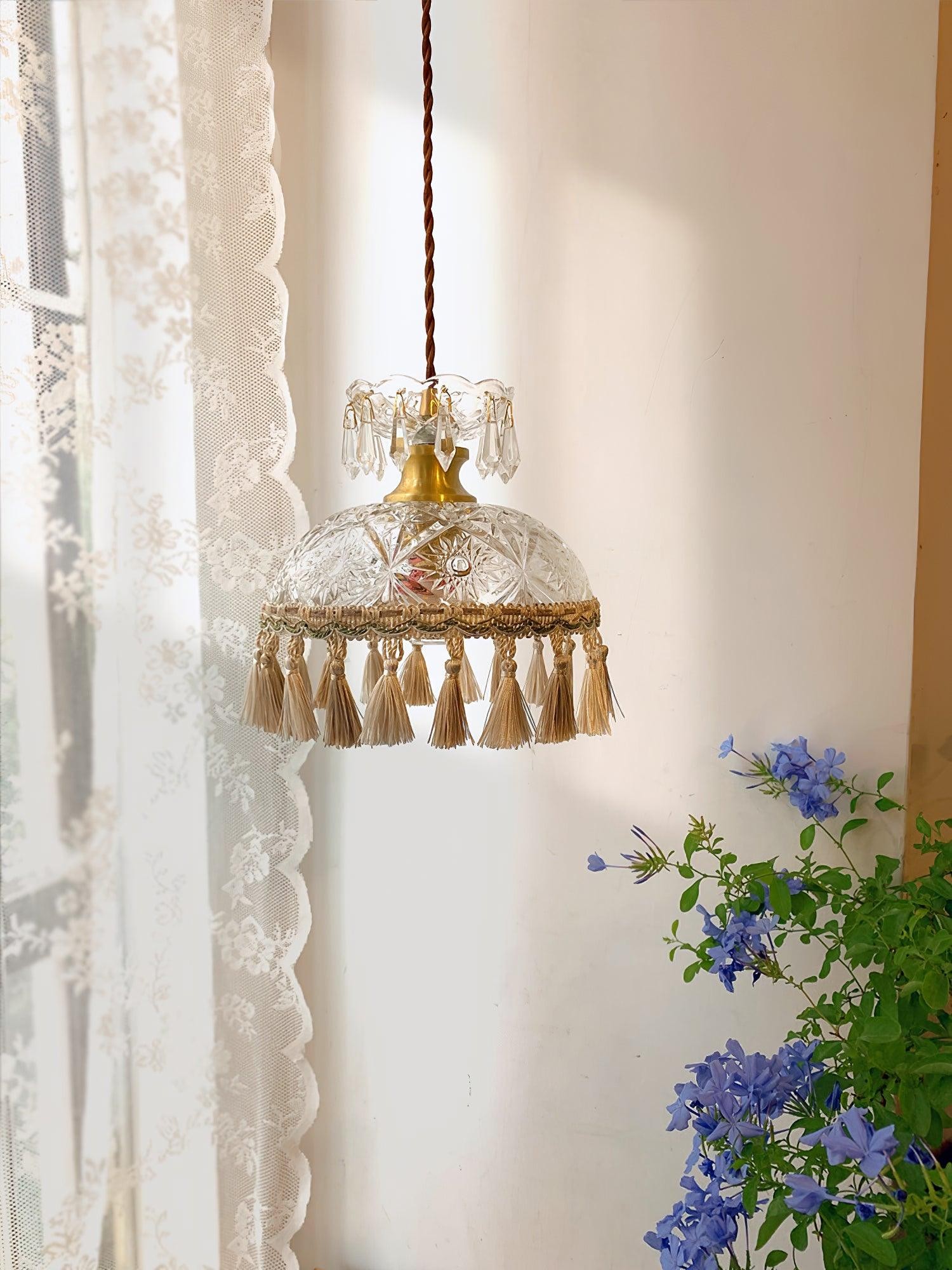 Bowl Tassel Pendant Light K271
