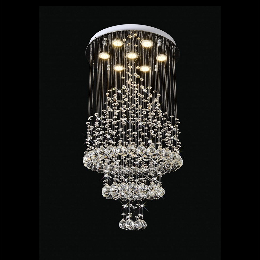 Kiki Luxury Rotary Crystal Chandeliers