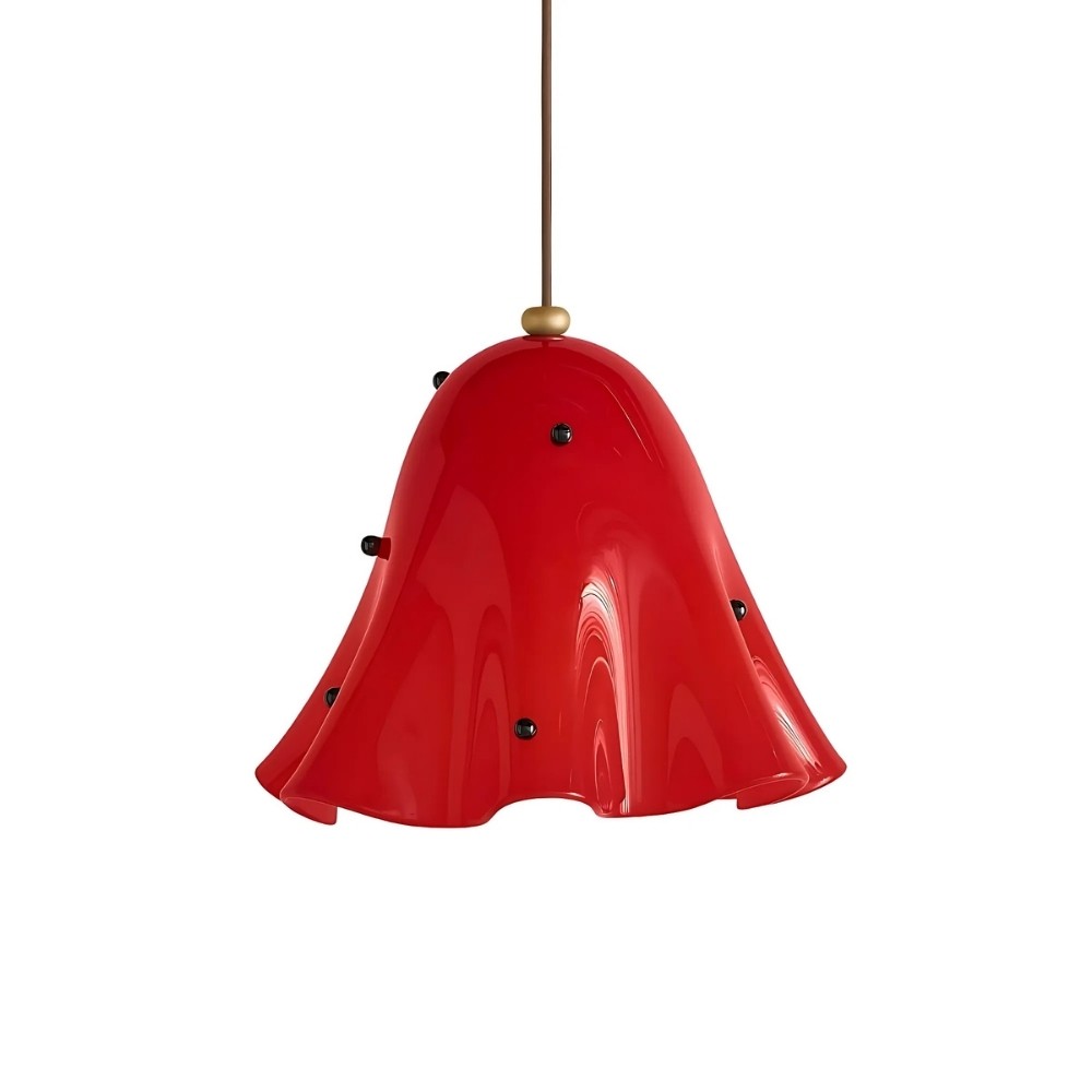 Bellina Vintage Fluted Glass Pendant Light – Mid-century Modern Fazzo  Pendant For Home Decor K897