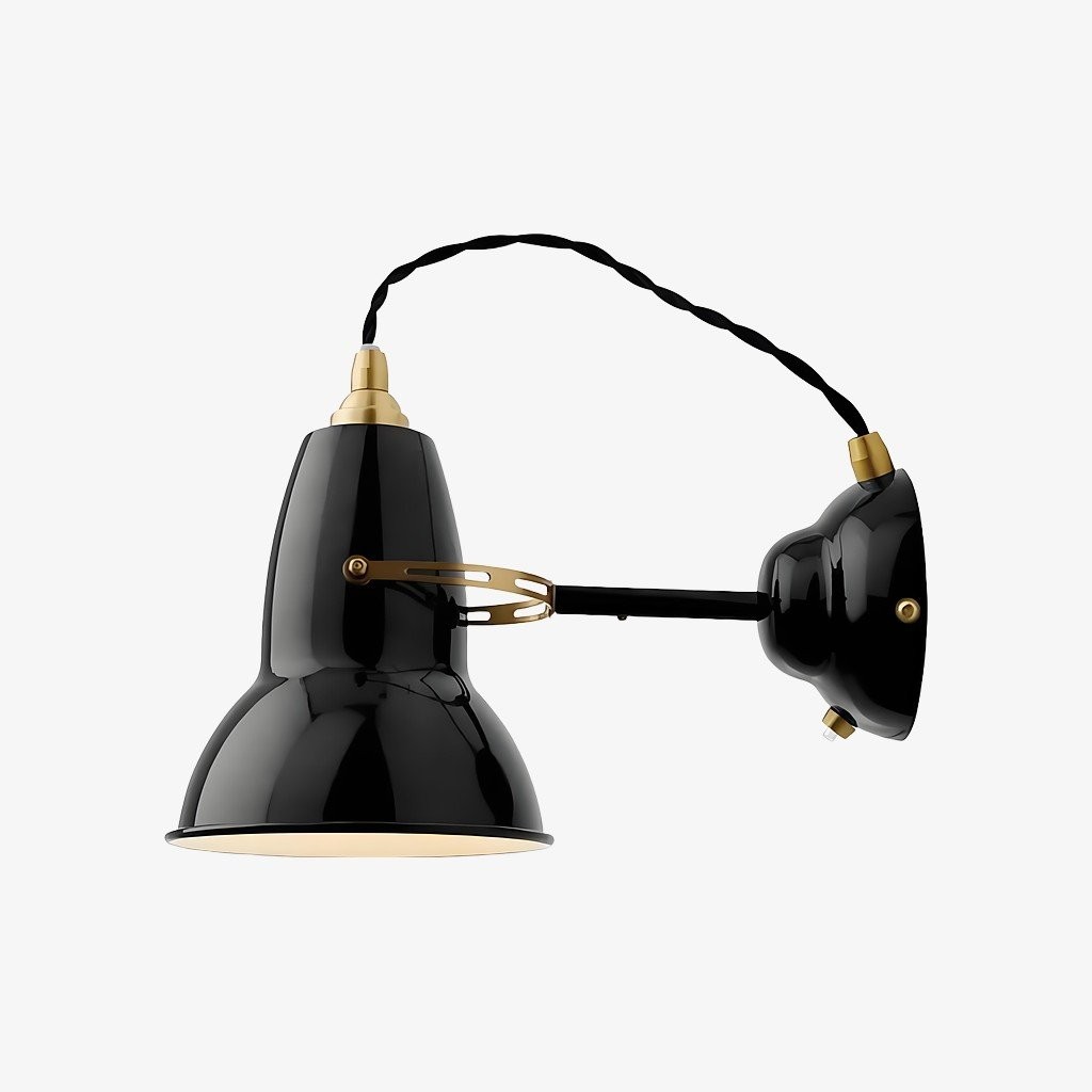 Modryx Industrial Curved Shade Wall Sconce - Functional and Elegant for Living Spaces K2157