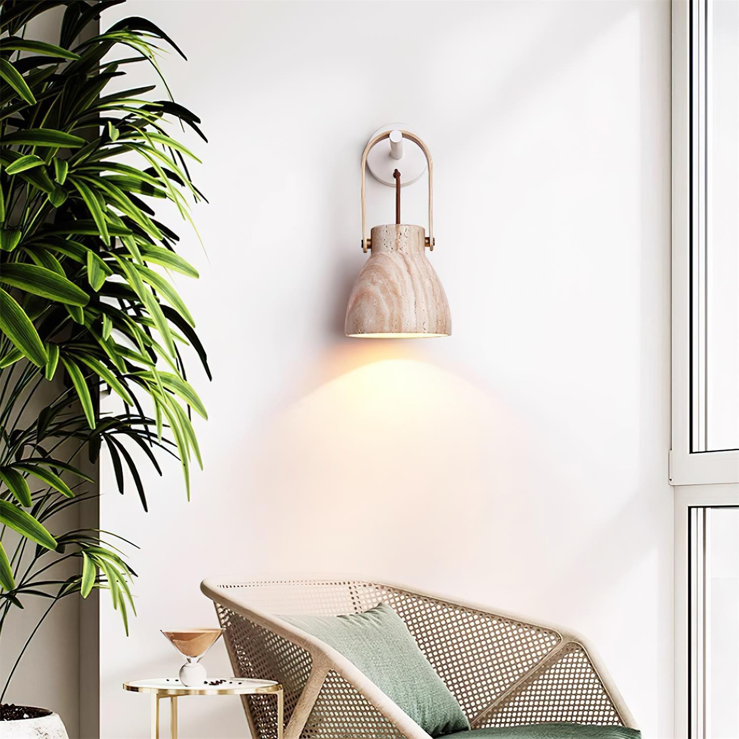 Personalized Creative Curved Portable Wall Lamp K298