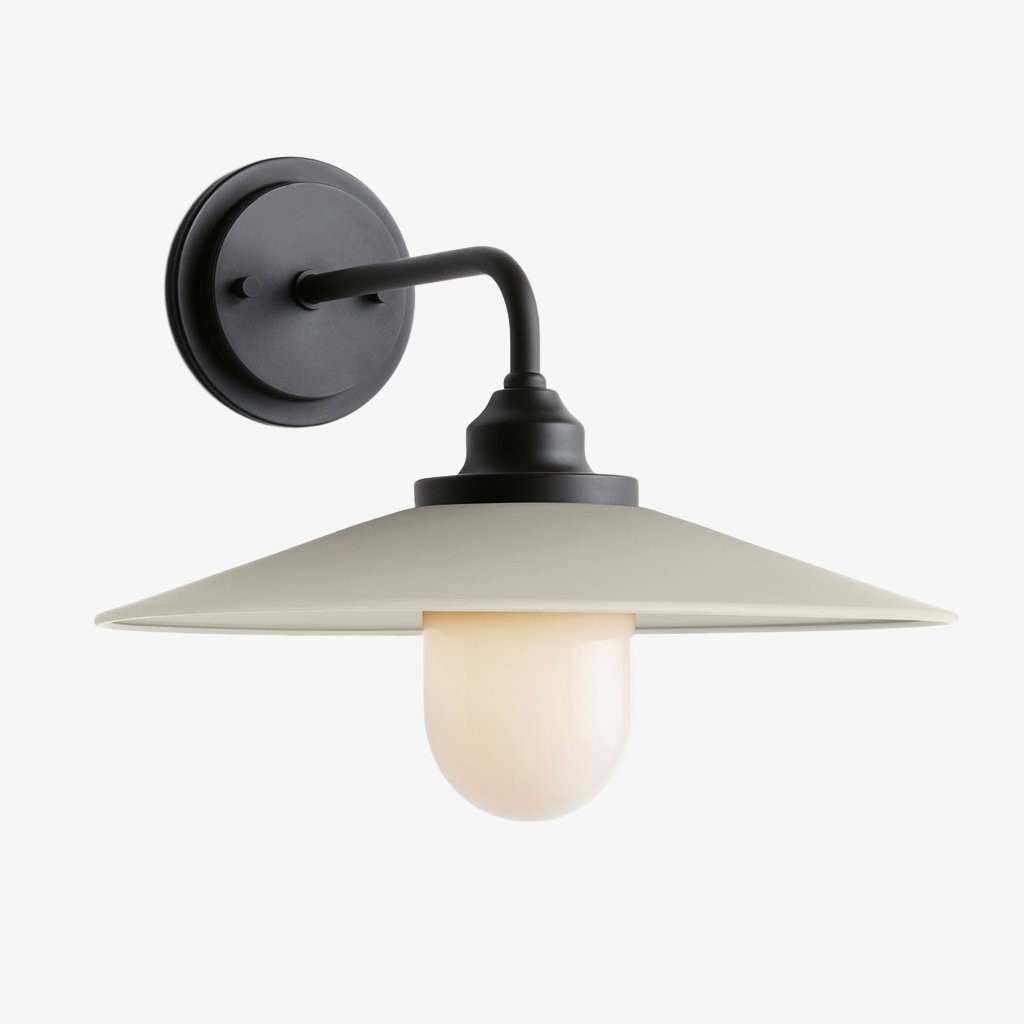 Cordax Utility-Inspired Wall Sconce - Metal and Glass for Indoor Outdoor Decor K2046