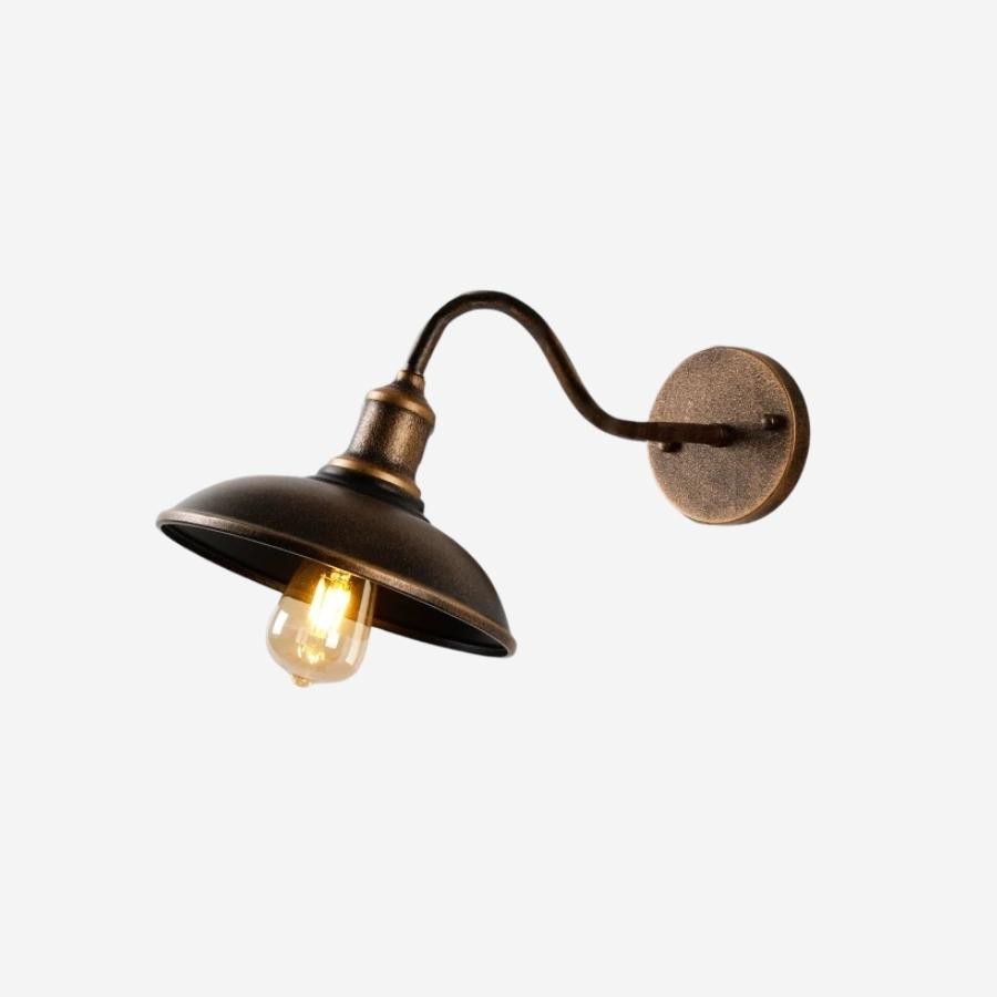 Retro Industrial Bowl Shaped Outdoor Waterproof Wall Light K817