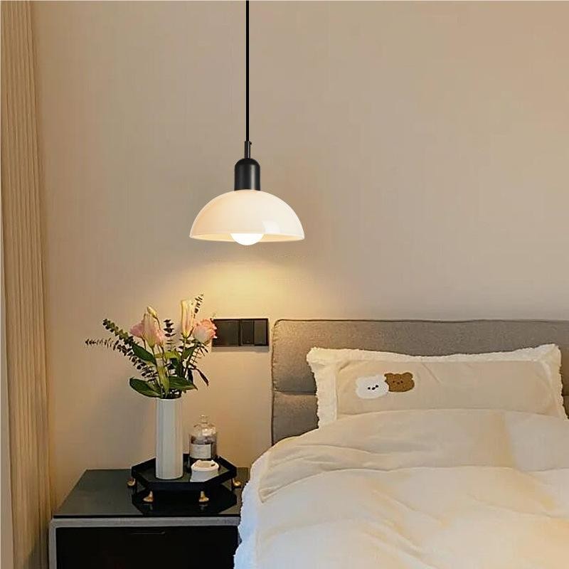 Bauhaus Minimalist Stained Glass Pendant Light K38