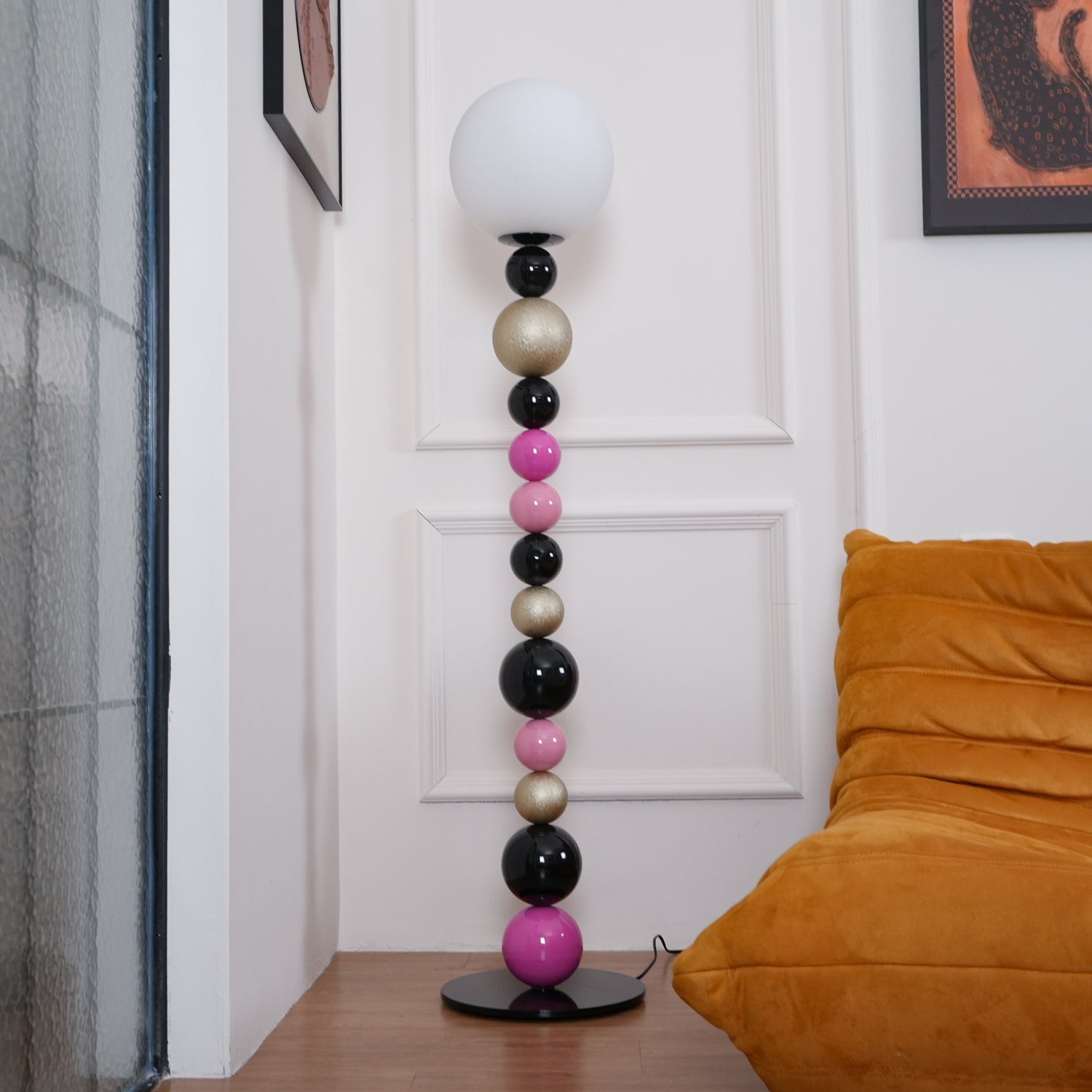 Modern Gourd Ball Floor Lamp K720