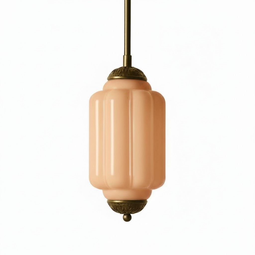 Eloise Simple Glass Irregular Lantern Pendant Lamp K836