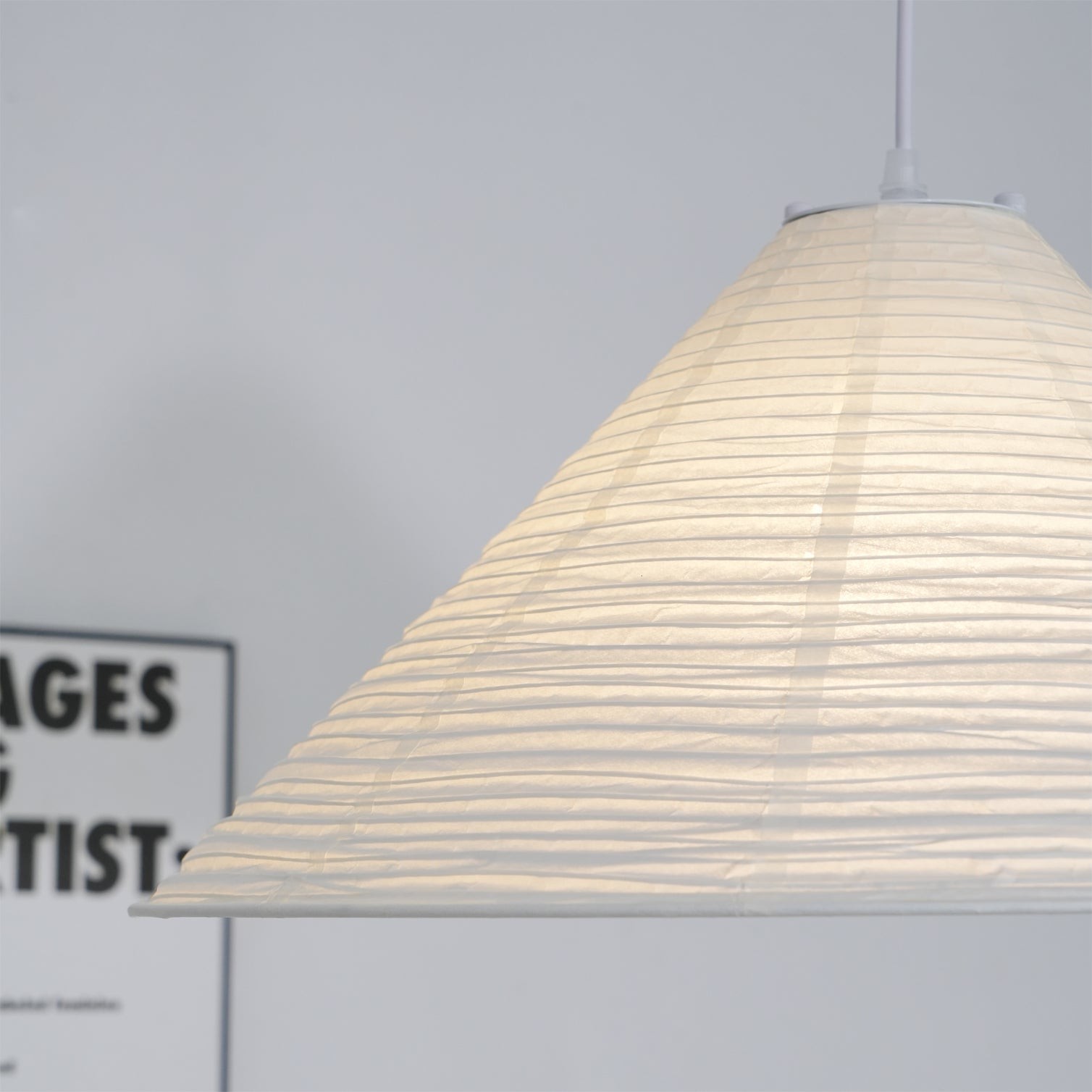 Cone Washi Pendant Light K1000