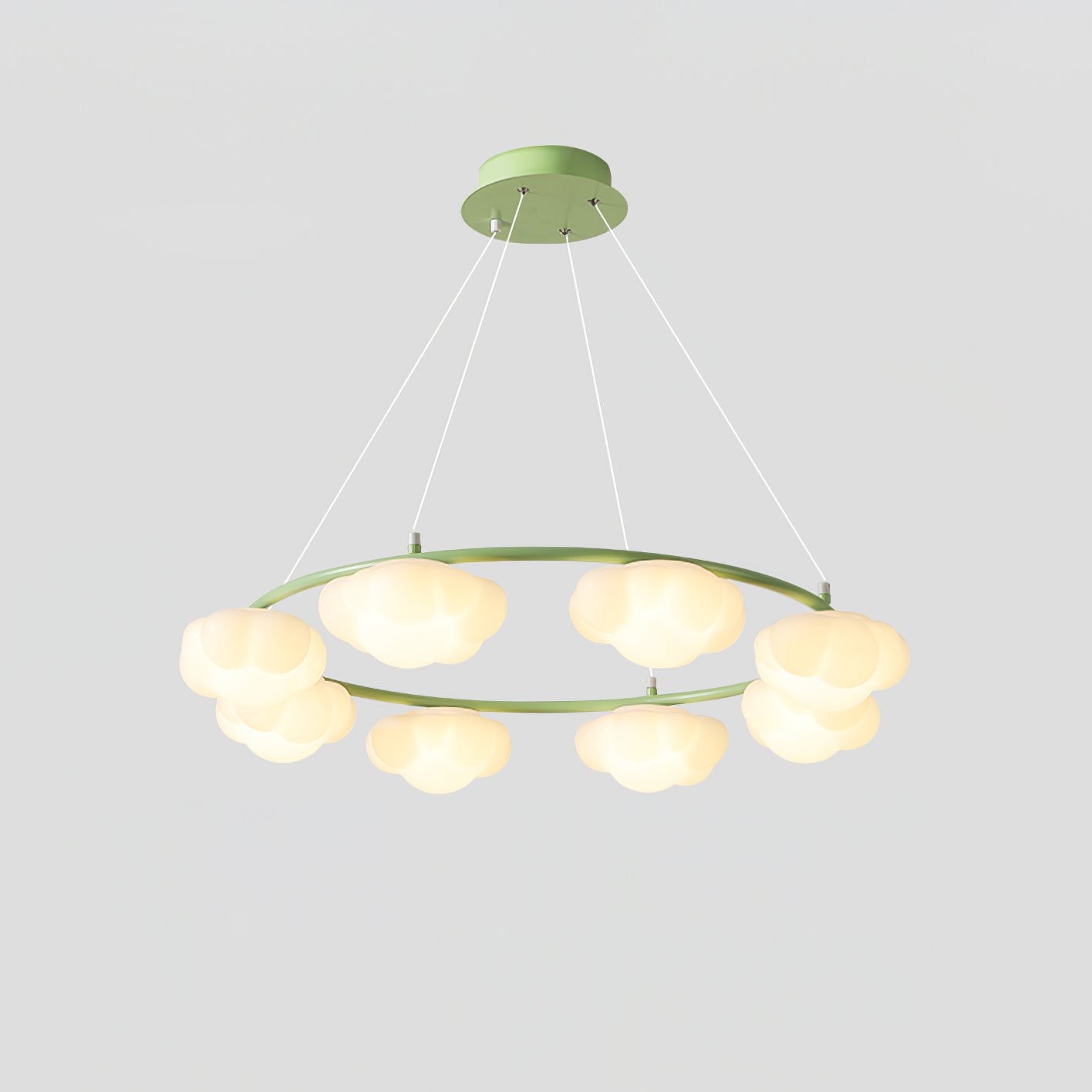 Cream Style Creative Personality Clouds Chandelier K696