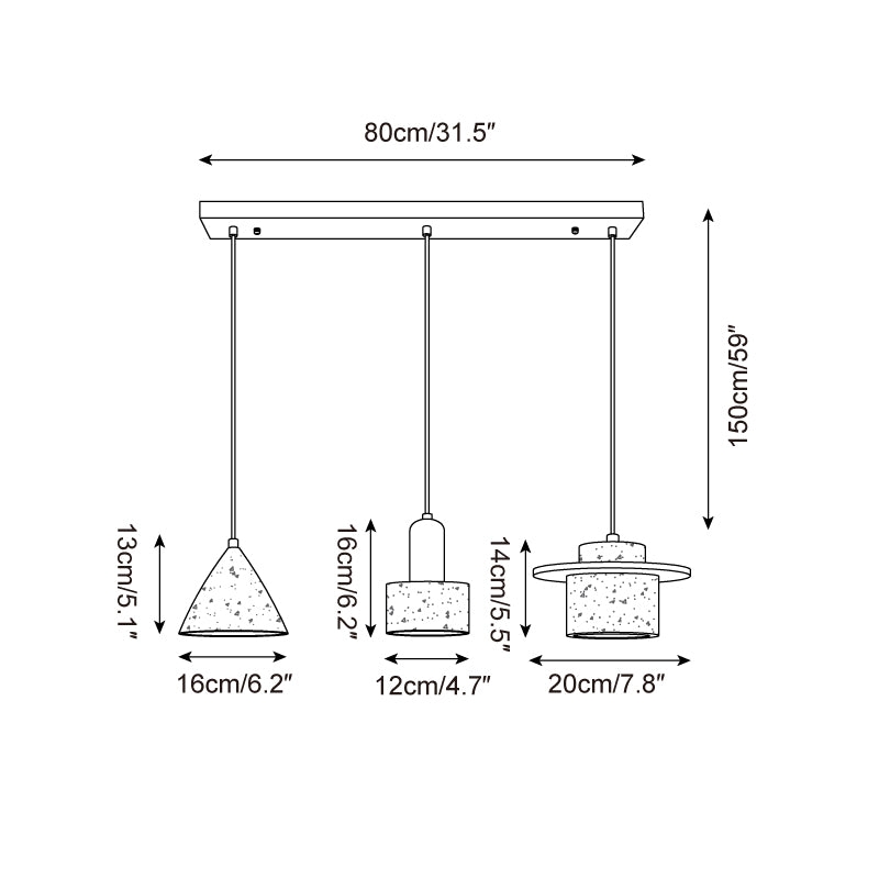 Marnox Pendant Lamp D134