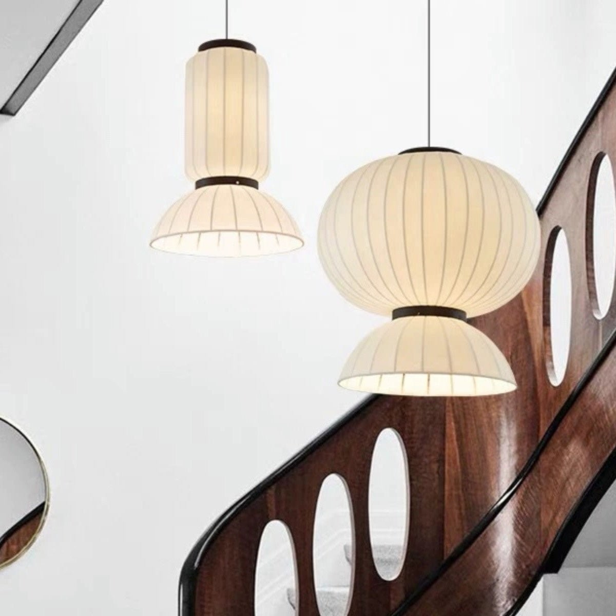 Mulberry Silk Lantern Pendant Light K532