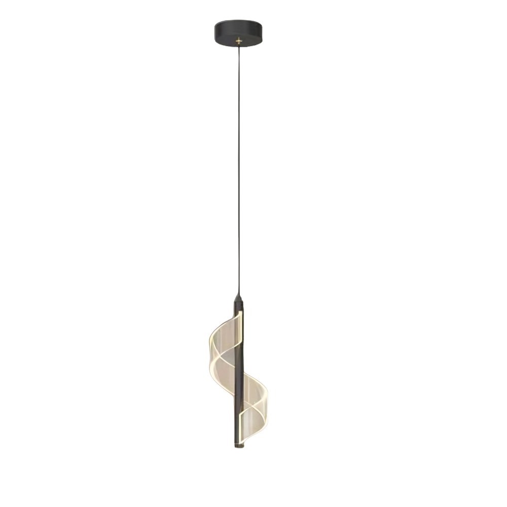 Spiral Modern Led Pendant Light For Kitchen K17
