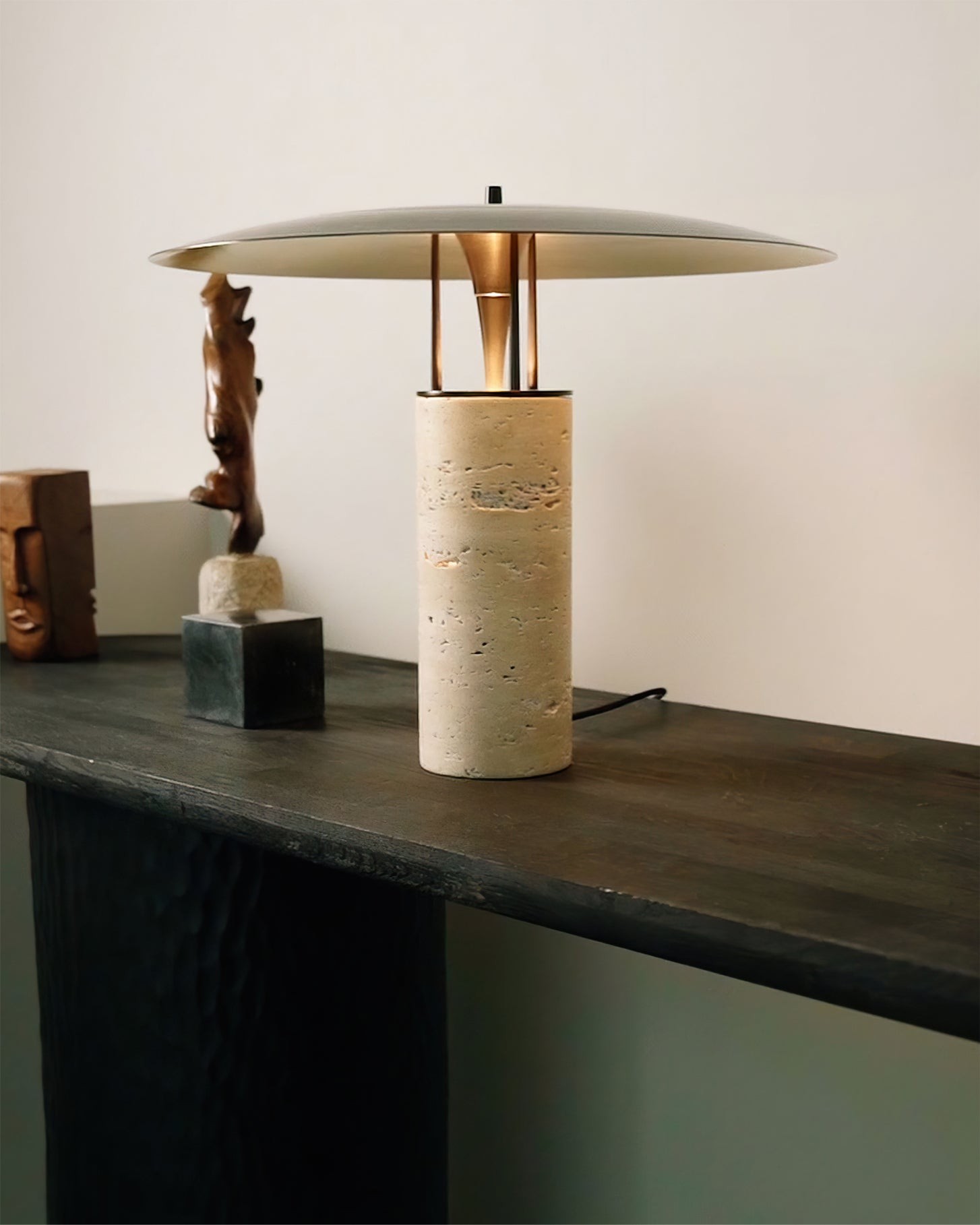Gioe Travertine Table Lamp K1025