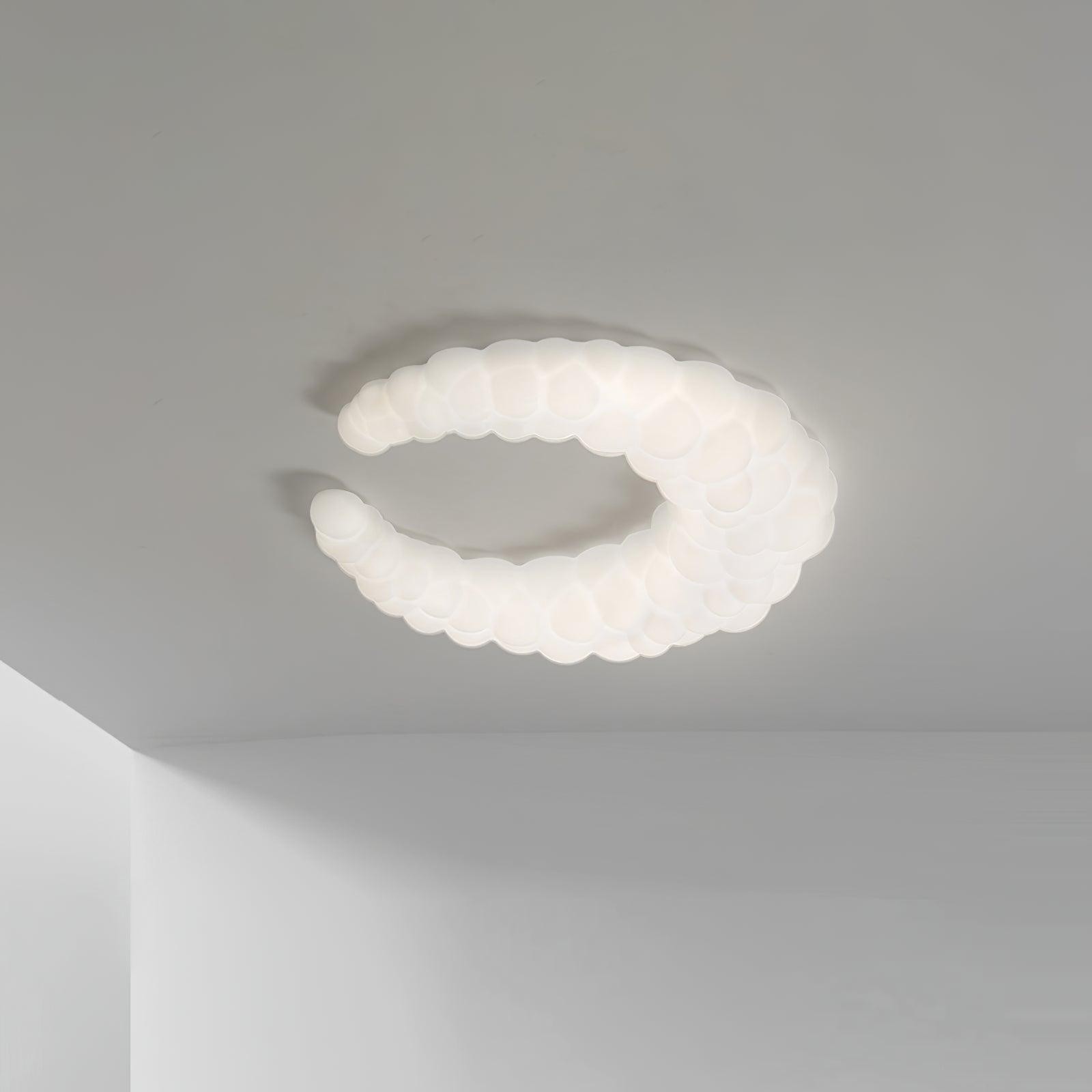 Cream Style Moon Ceiling Lamp K248