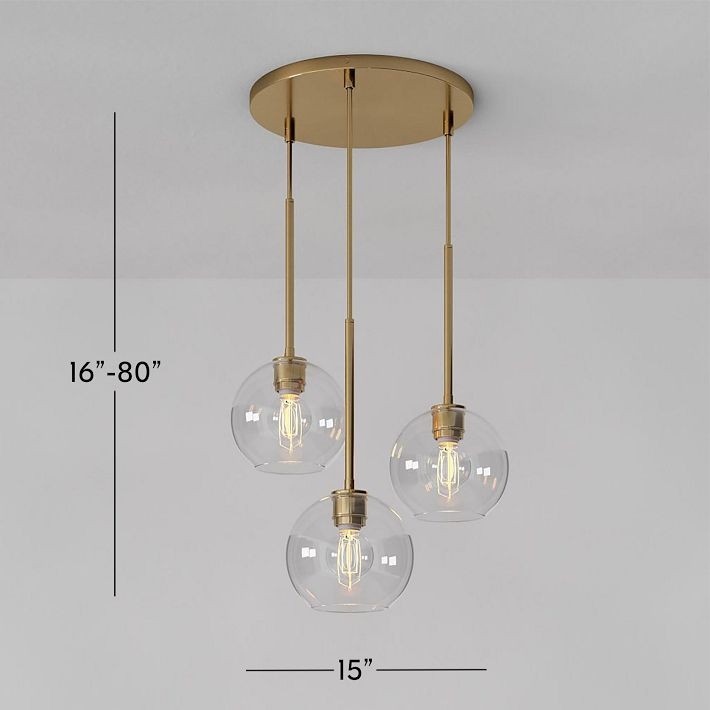 Selvion Minimalist Crystal Chandelier - Handcrafted Glass Sculptural Lighting Fixture K1220