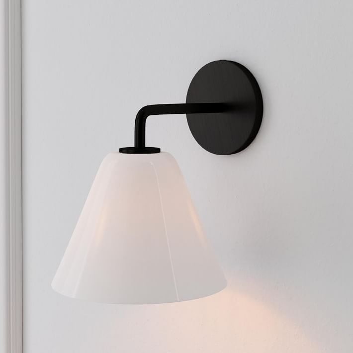 Conica Cone Wall Sconce - 1, 2, 3-Light Modern Glass Lighting K1398
