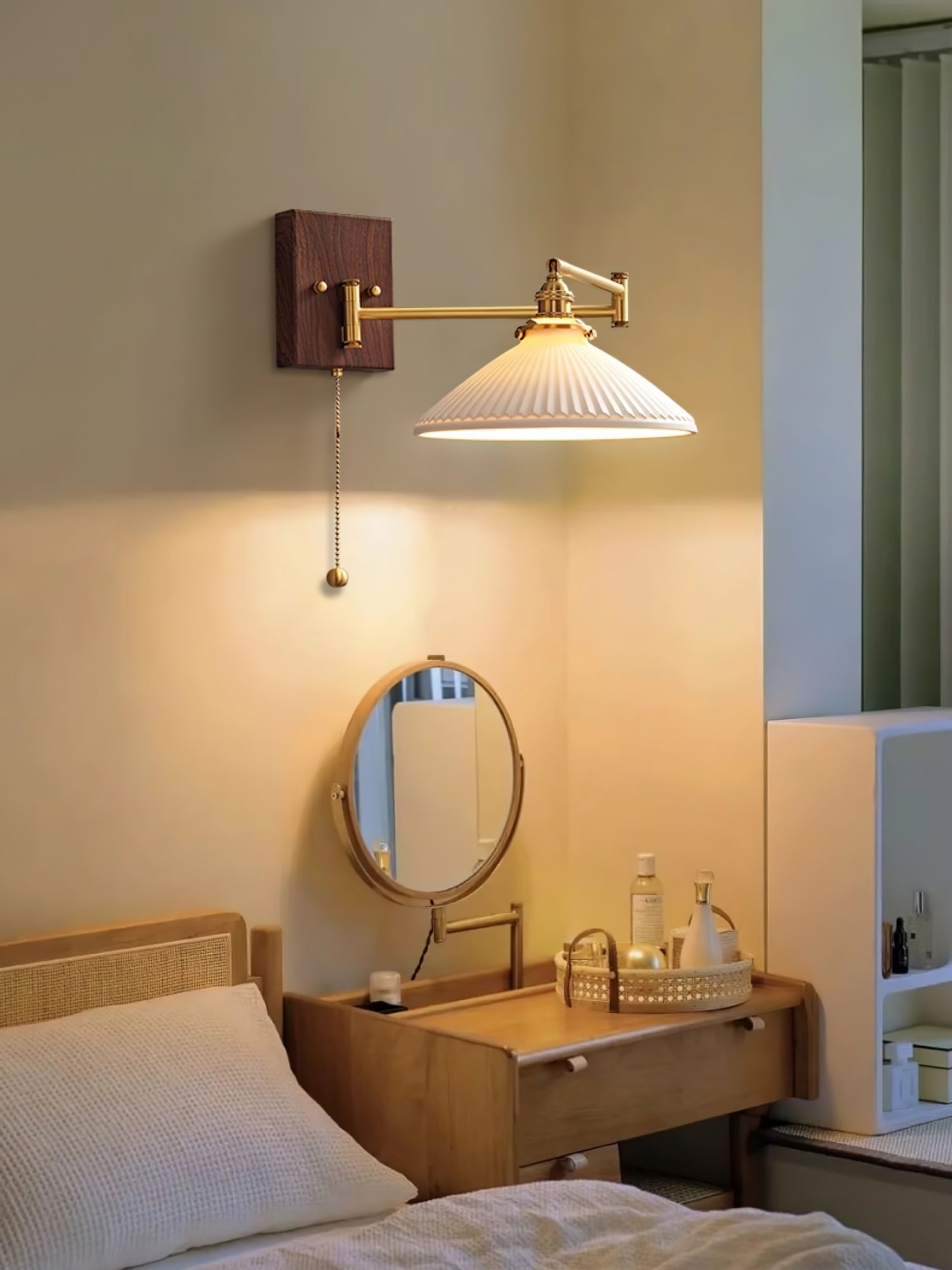 Ceramic Geometry Wall Lamp K312