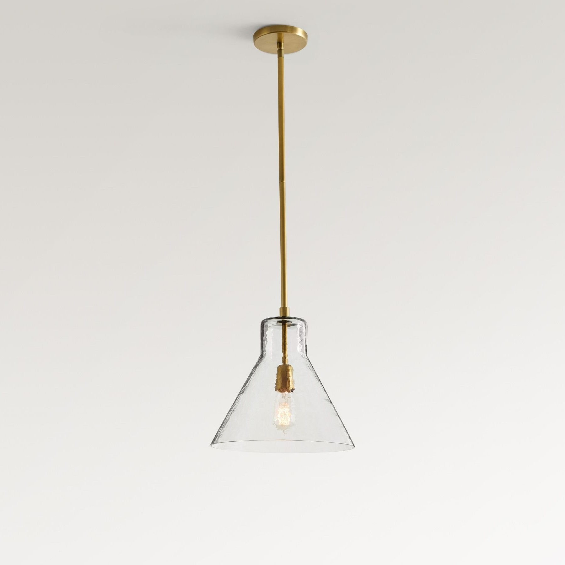 Glavira Modern Glass Pendant Light - Stylish Hanging Lamp for Dining Room K1313