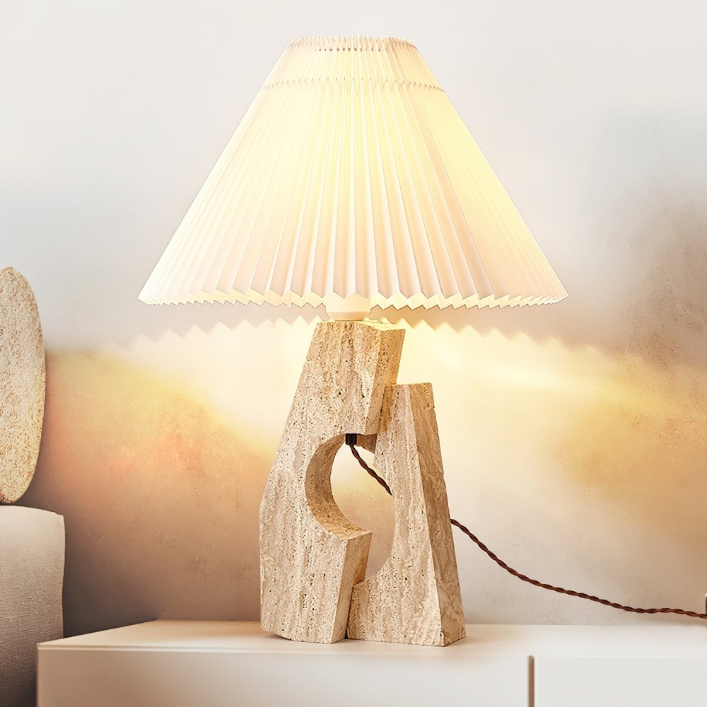Modern Artistic Stone Pillar Table Lamp K879