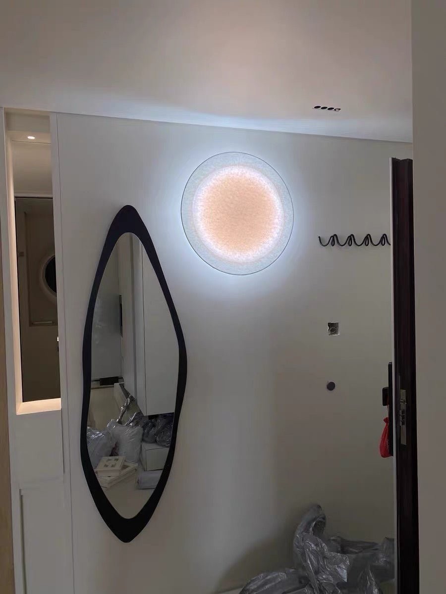 Modern Simple Plug-In Round Wall Lamp K867