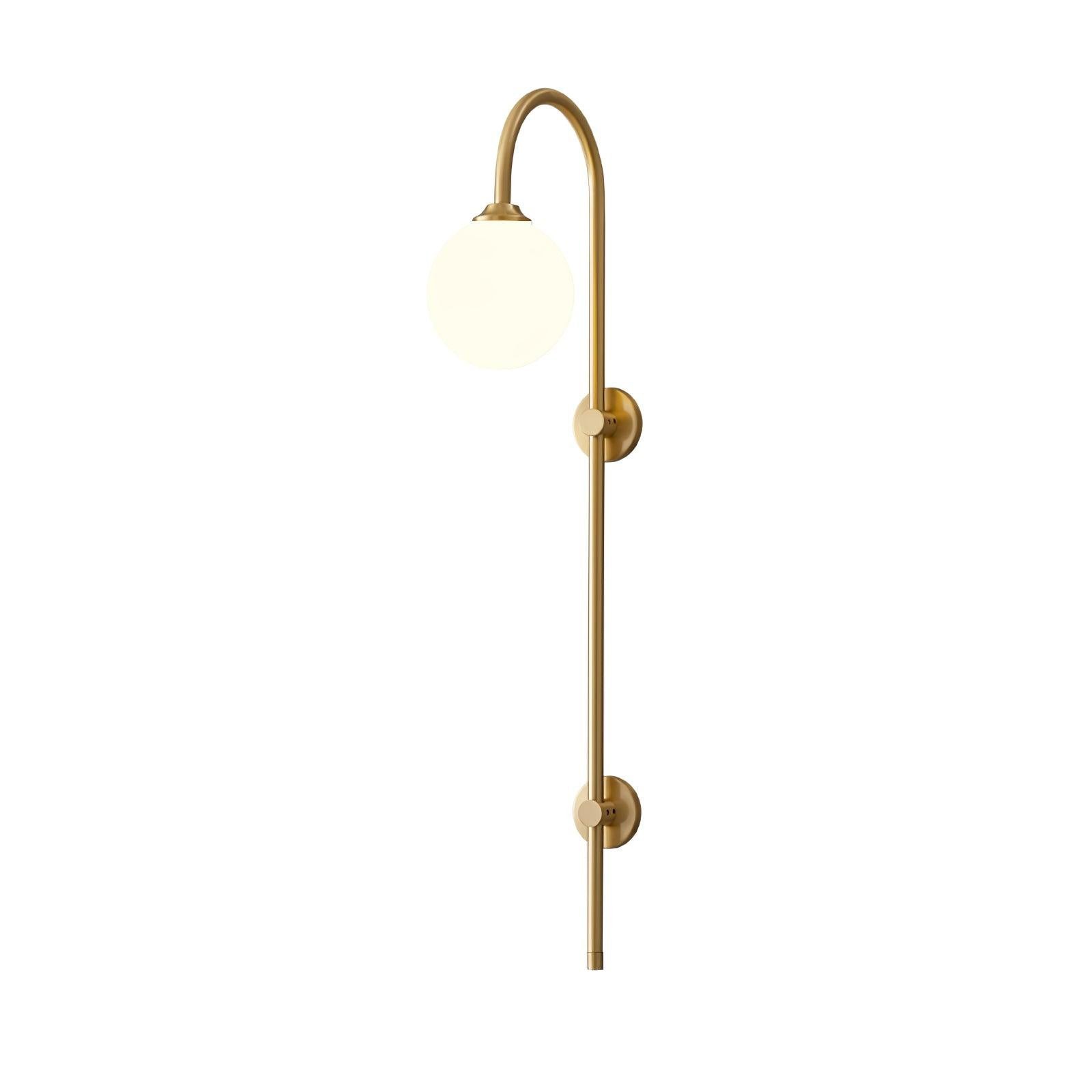 Globe Brass Wall Sconce K410