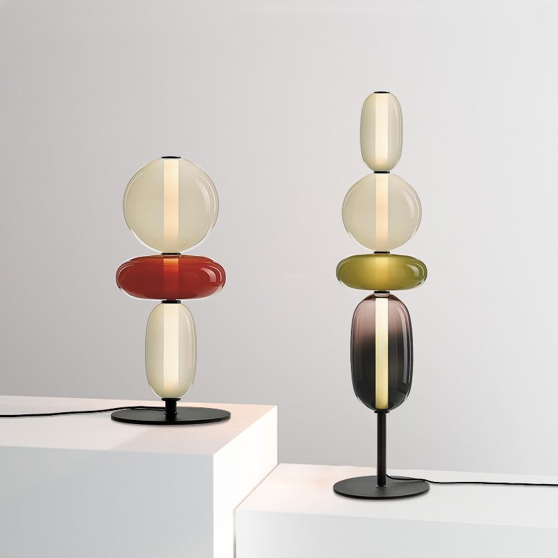 Nordic Minimalist Creative Luxury Gourd Glass Table Lamp K291
