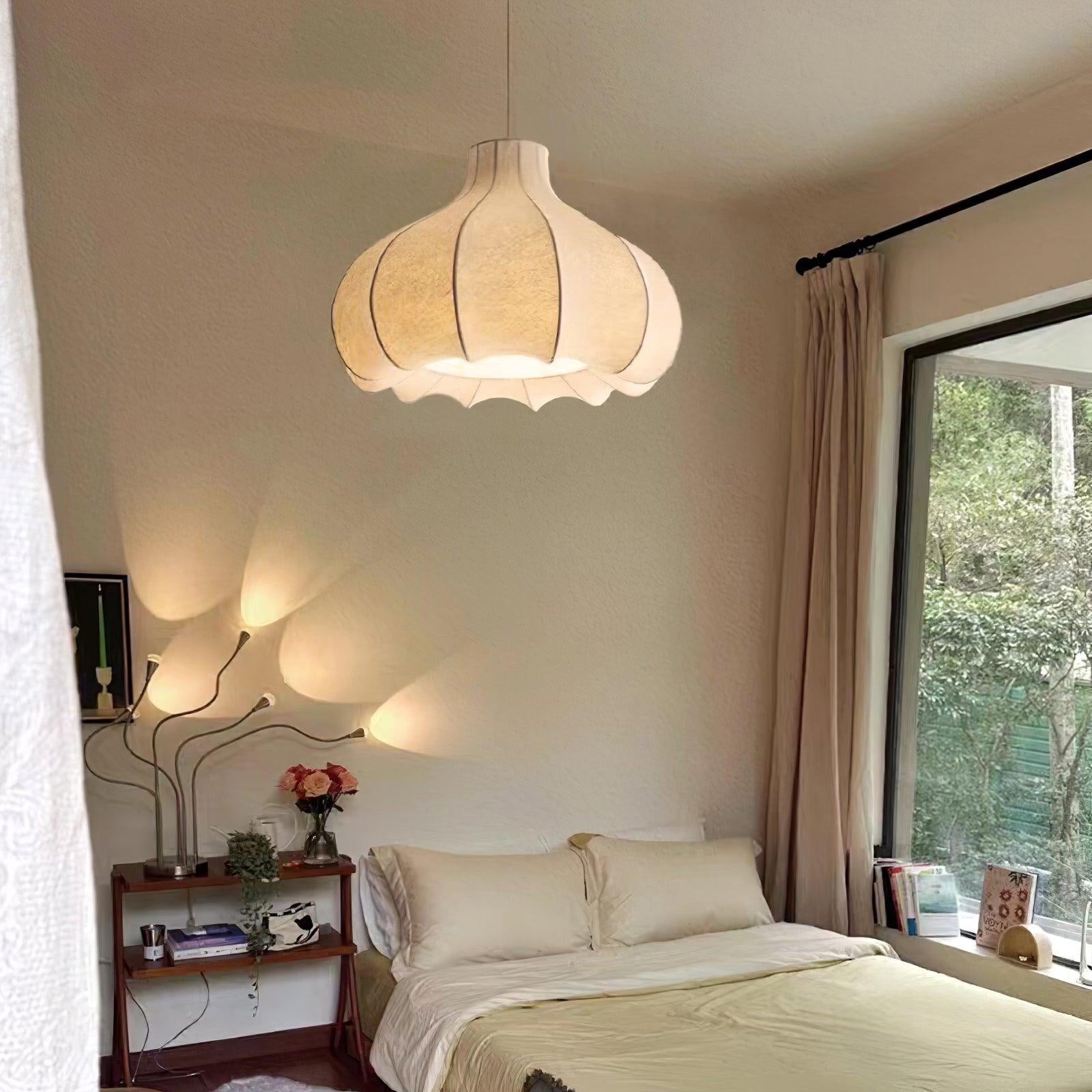Onion Bubble Silk Pendant Lamp K531