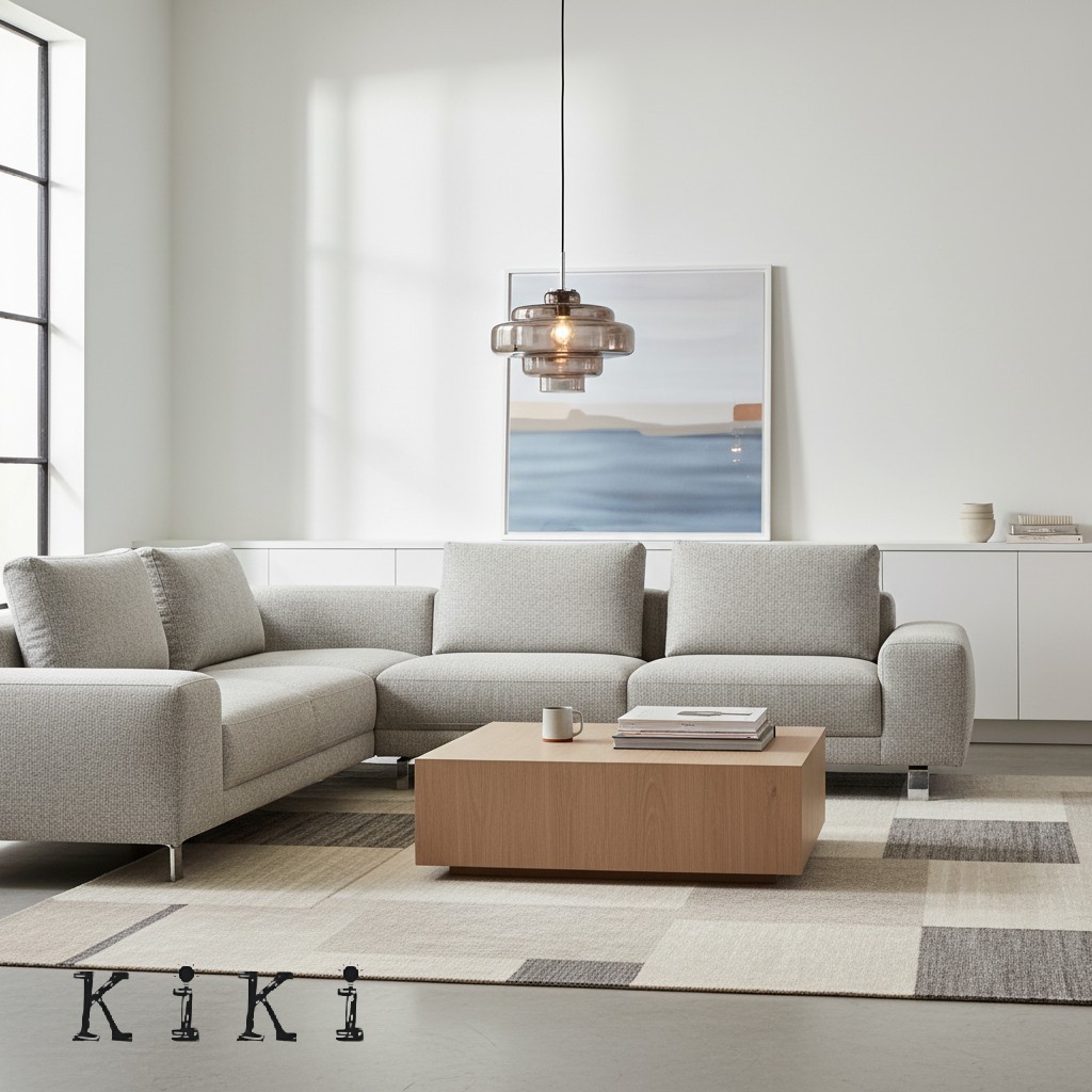Koloro Bauhaus Glass Pendant Light – Mid-Century Inspired Design for Dining Area or Kitchen K1122