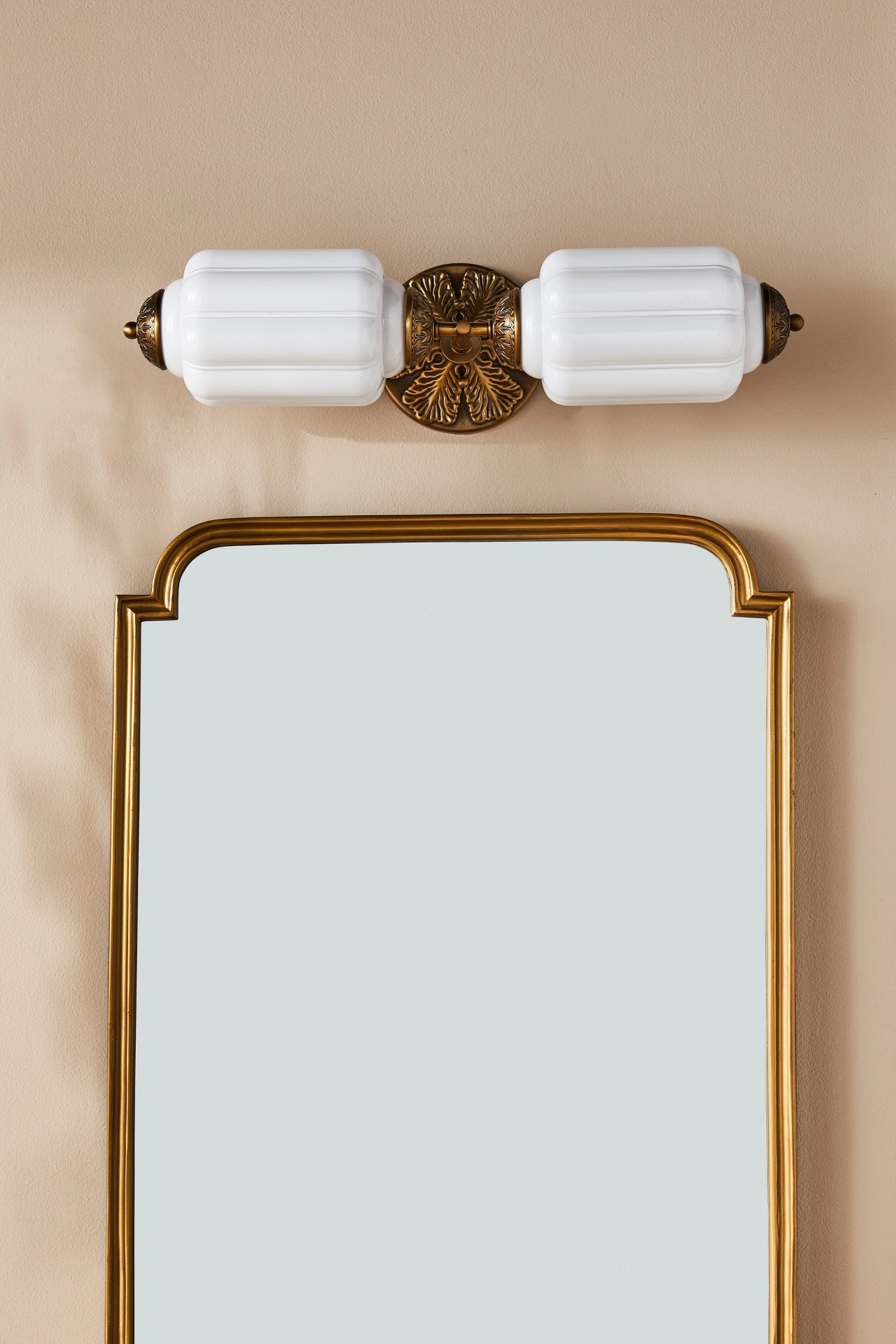 Eloise Pumkin Glass Vanity Sconce K864
