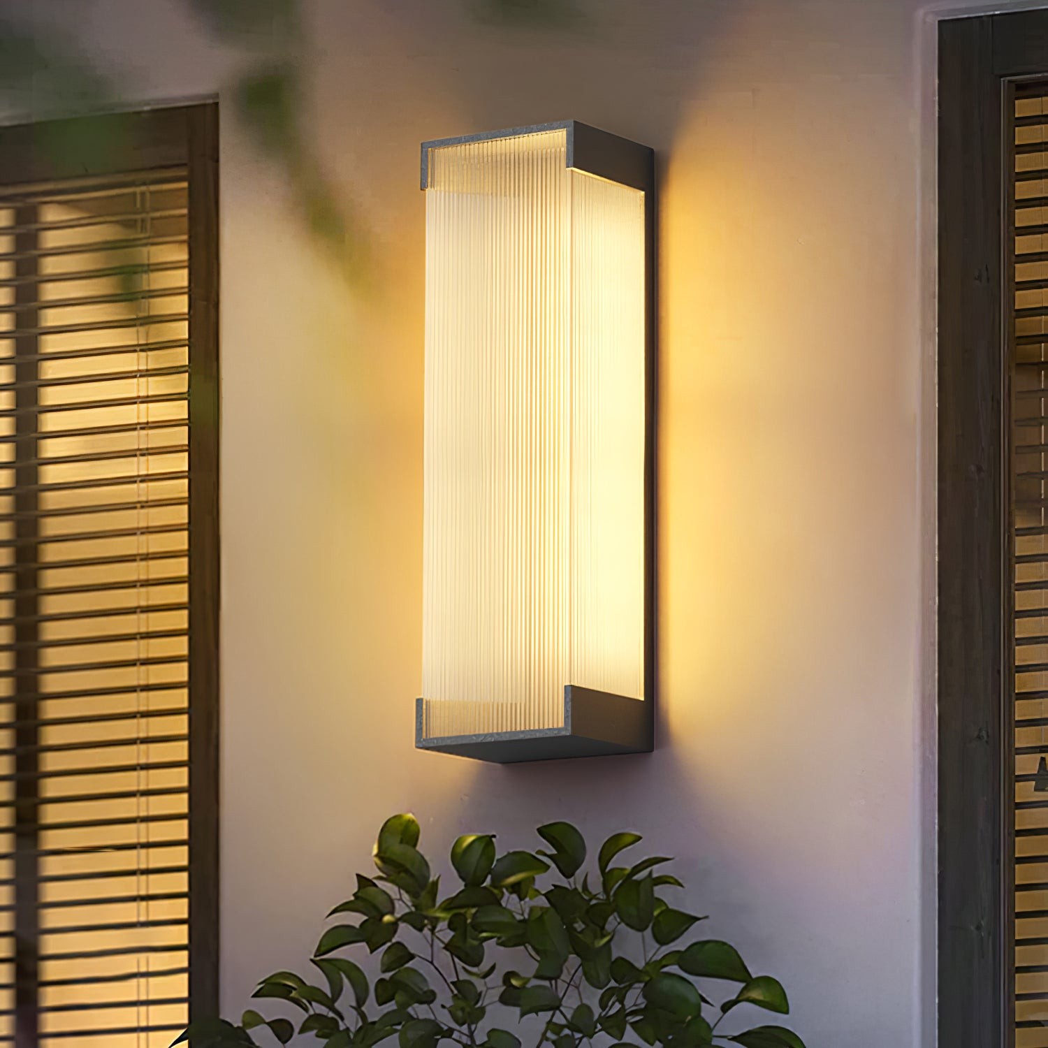 Rectangular Outdoor Wall Light K615