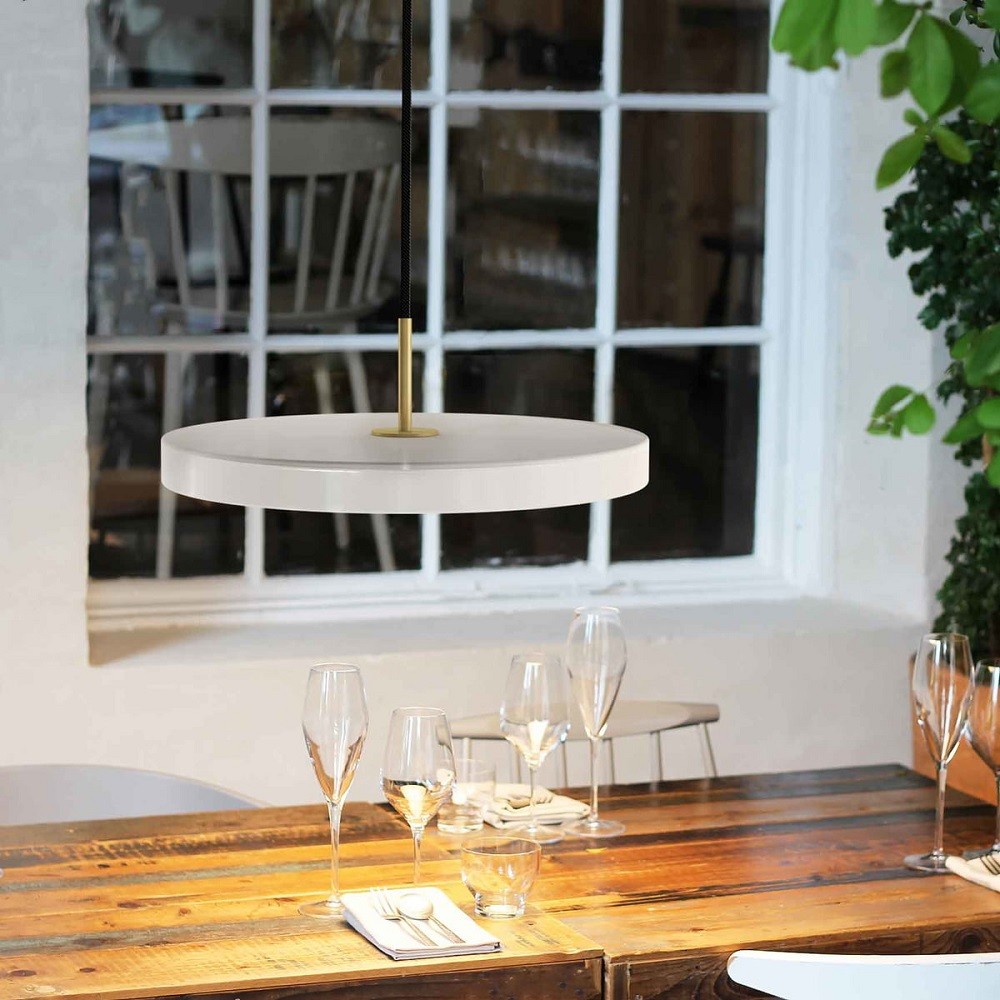 Asteria Pendant Light – Sleek Adjustable Pendant For Dining Area K1611
