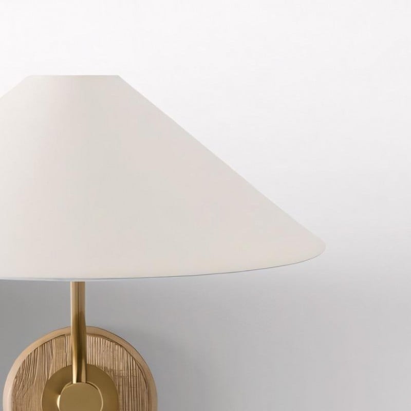 lvoryne Tapered Shade Wall Light - Timeless Lighting for Hallway and Lounges K2093
