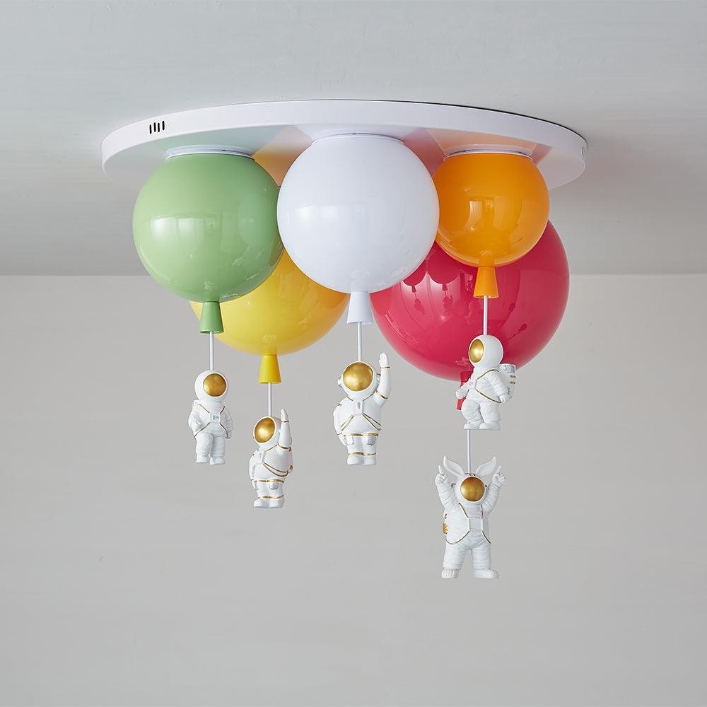 Astronaut Glossy Balloon Ceiling Lamp K244