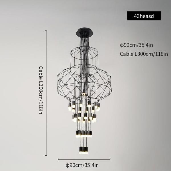 Wireflow Chandelier