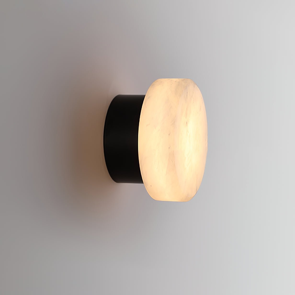 Cylindrical Alabaster Wall Light D399