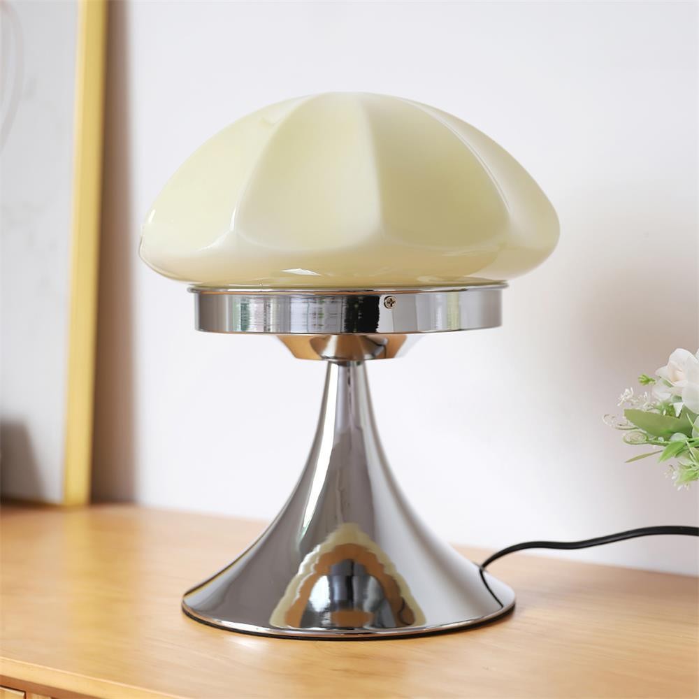 Bauhaus Glass Table Lamp For Bedroom K344