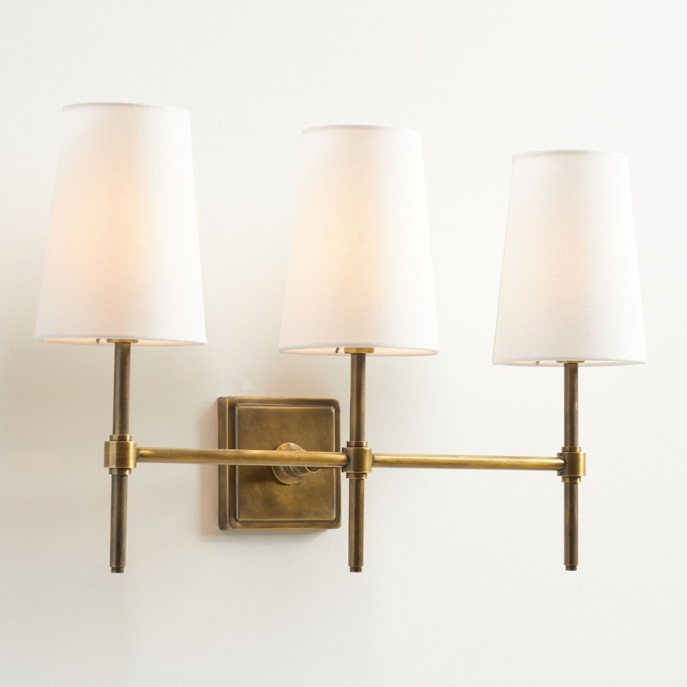 Derlina Fabric Drum Shade Wall Sconce – Classic Style Accent Lighting K1287