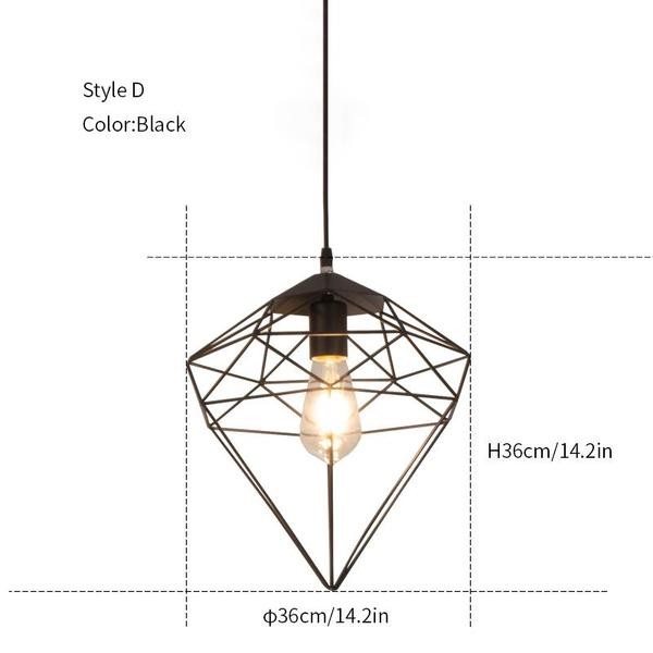 Diamond Hanging Light