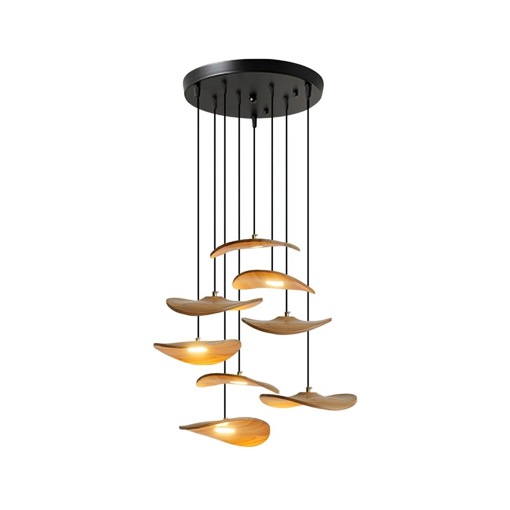 Twisora Wood Chandelier D191