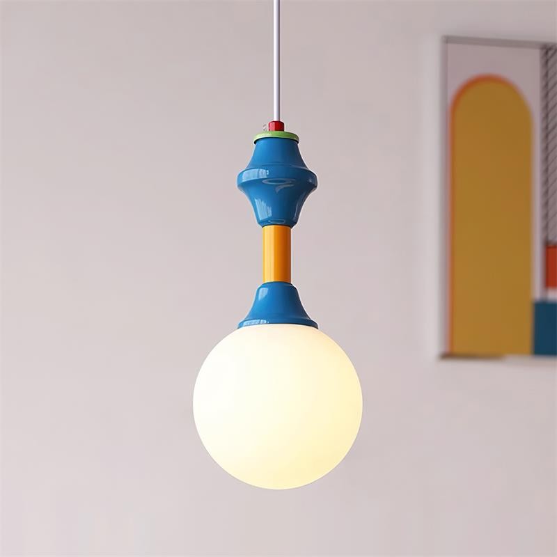 French Blue And White Atmosphere Pendant lamp K687