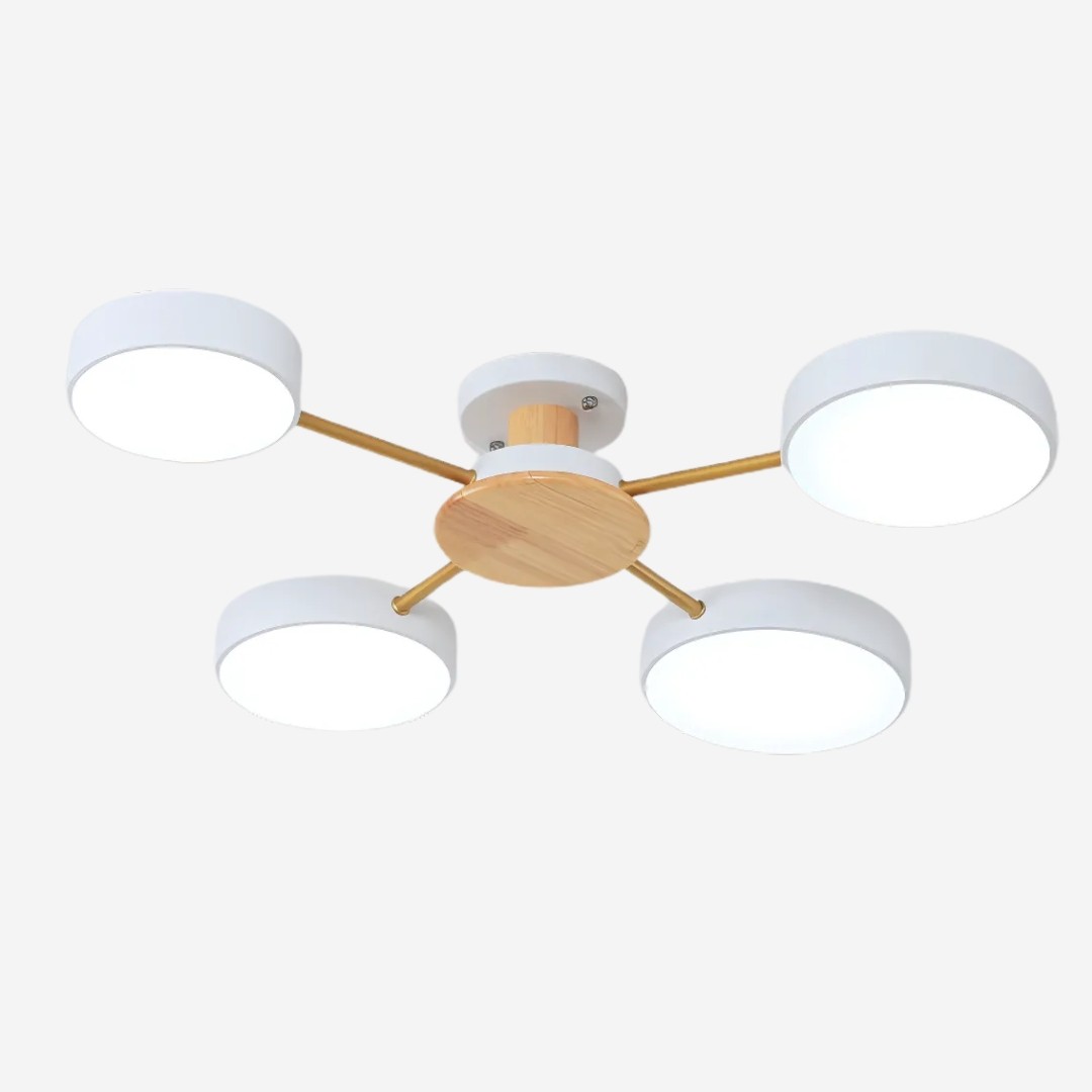 Nordic Multi Heads Round Led Ceiling Light K934